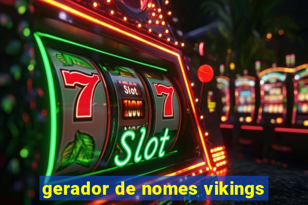 gerador de nomes vikings